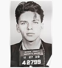 FRANK SINATRA MUGSHOT Poster