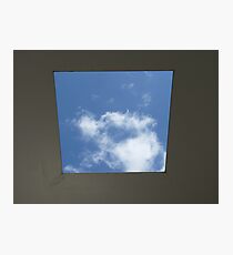 Skyspace by James Turrell (Yorkshire Sculpture Park) Photographic Print