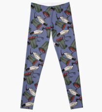 Bin Chicken - Navy Blue Leggings