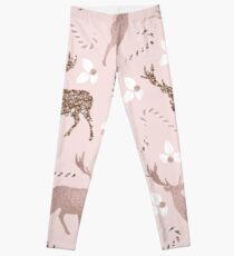 Blushing reindeer Leggings