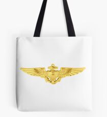 USMC, Aviation Insignia, Naval Aviator, Badge Tote Bag