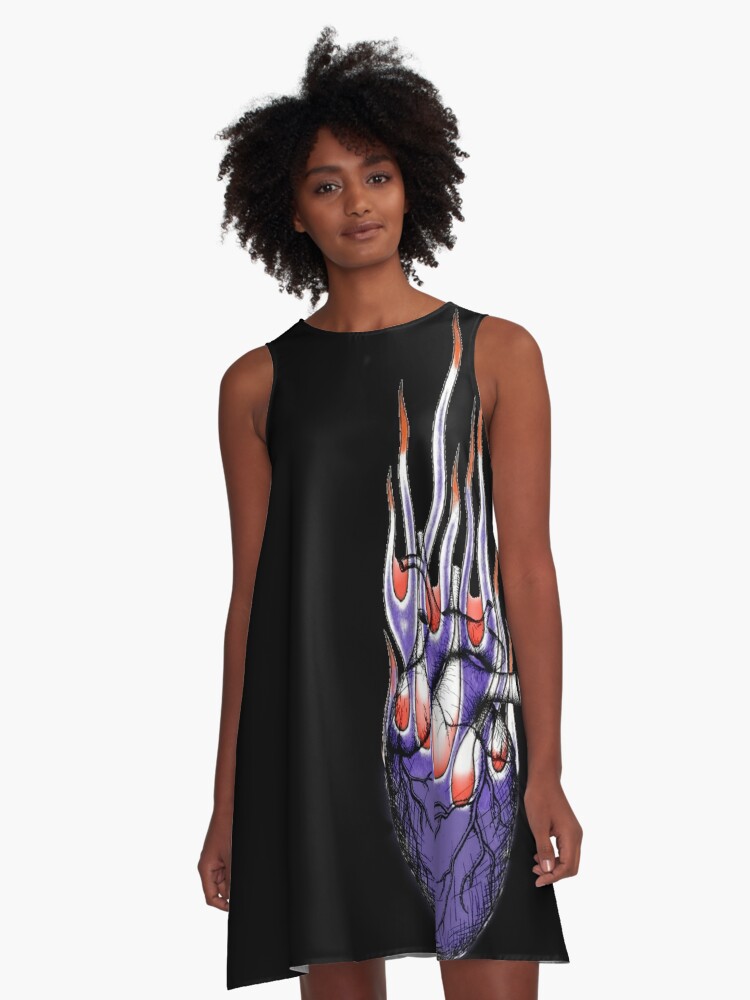 Linkin Park Heart On Fire A Line Dress By Sharon1293 Redbubble