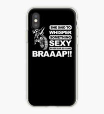 Vinilo o funda para iPhone Cool Dirt Bike, Braaap !!!