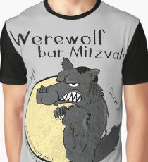 Werewolf Bar Mitzvah Graphic T-Shirt