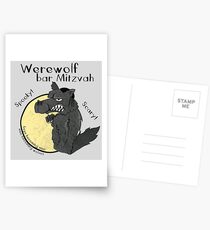 Werewolf Bar Mitzvah Postcards