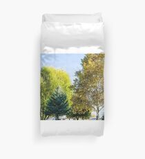 Autumn Trees Duvet Cover