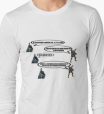 17º ist sehr kalt Langarmshirt