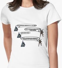 17º ist sehr kalt Tailliertes T-Shirt