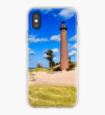 Petite Pointe Au Sable Lighthouse iPhone Case