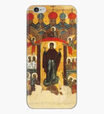 Old Russian icon The Intercession iPhone Case