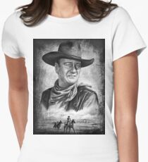 Captured graphite version Women's Fitted T-Shirt