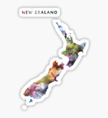 New Zealand Sticker