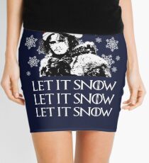 Let it snow - Christmas Mini Skirt