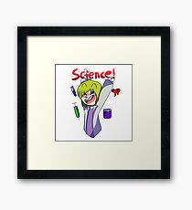 dork scientist Framed Print