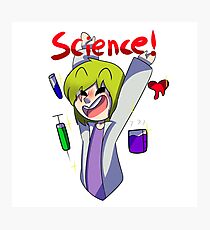 dork scientist Photographic Print