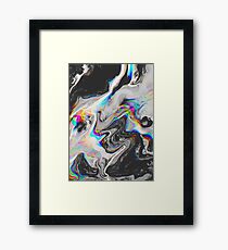 CONFUSION IN HER EYES THAT SAYS IT ALL Framed Print