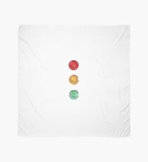 Traffic lights red amber green Scarf