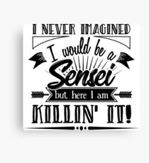 Sensei Gift Canvas Print