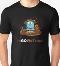 Camiseta ajustada Golang - En Go confiamos