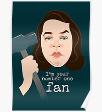 Number 1 fan Poster