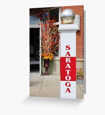 Saratoga Greeting Card