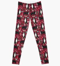 Bernese Mountain Dog christmas dog breed gifts mittens stockings presents candy canes Leggings