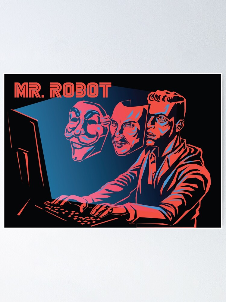 Alternate view of Mr Robot Poster