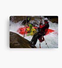 Adidas Sickline Kayak World Championship 2008 - Seitenlage Canvas Print