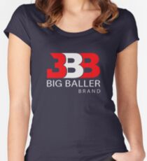Big baller brand Women's Fitted Scoop T-Shirt