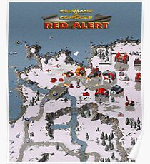 Red Alert In-Game w/ Logo Poster
