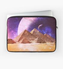 Space Pyramids Laptop Sleeve