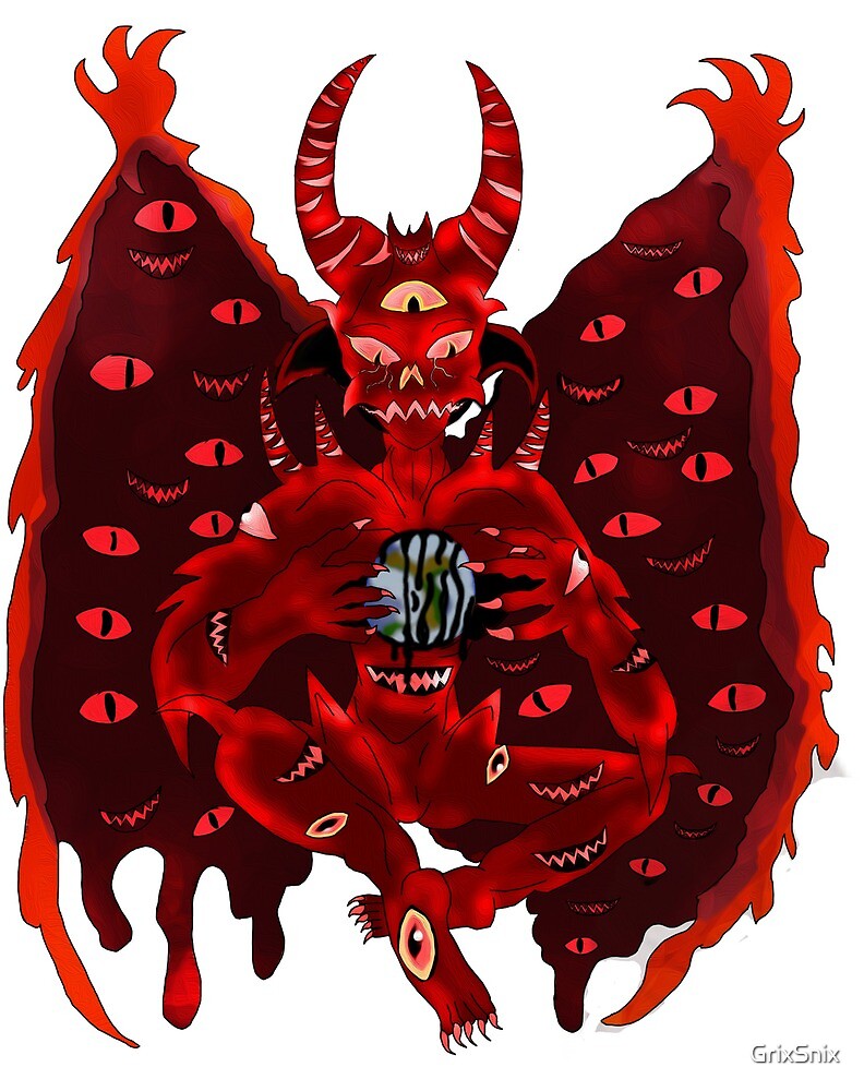 "Lord Zalgo" by GrixSnix | Redbubble