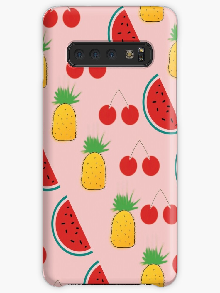 Fruit Cocktail in Gray Samsung S10 Case