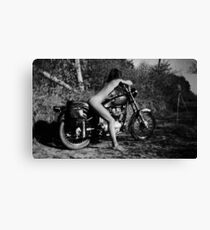 Naked haste... Canvas Print