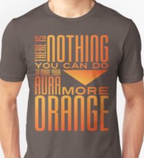 Orange Aura Unisex T-Shirt