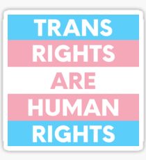 Trans Rights Are Human Rights Sticker
