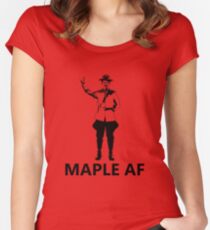 Metal Mountie Women's Fitted Scoop T-Shirt
