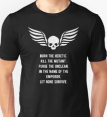 Let None Survive Wargaming Meme Unisex T-Shirt