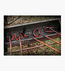 Cowboy Tools Photographic Print
