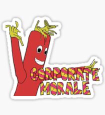 Corporate Morale Sticker