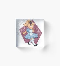 Angie in Wonderland Acrylic Block