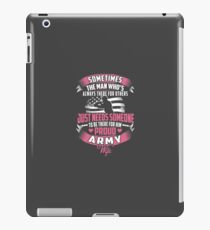 Proud army wife iPad Case/Skin