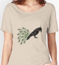 Funny Crow Women's Relaxed Fit T-Shirt