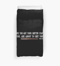 Funda nórdica Espero que tengas tus pantalones de mierda en -Negan White