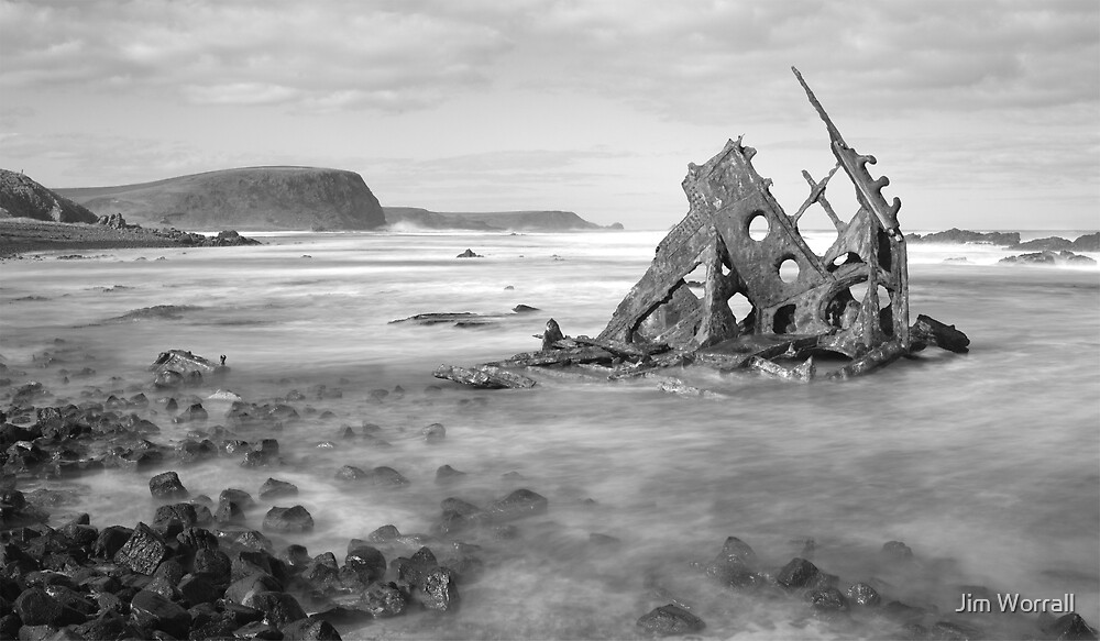 Ss Speke Shipwreck Kitty Miller Bay By Jim Worrall Redbubble