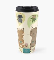Geek Cats Travel Mug