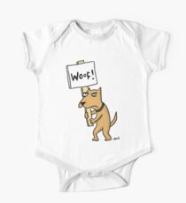 Doggie Protester One Piece - Short Sleeve
