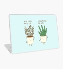 garden etiquette Laptop Skin