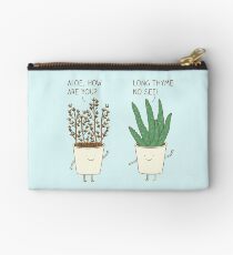 garden etiquette Zipper Pouch