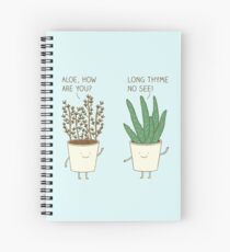 garden etiquette Spiral Notebook